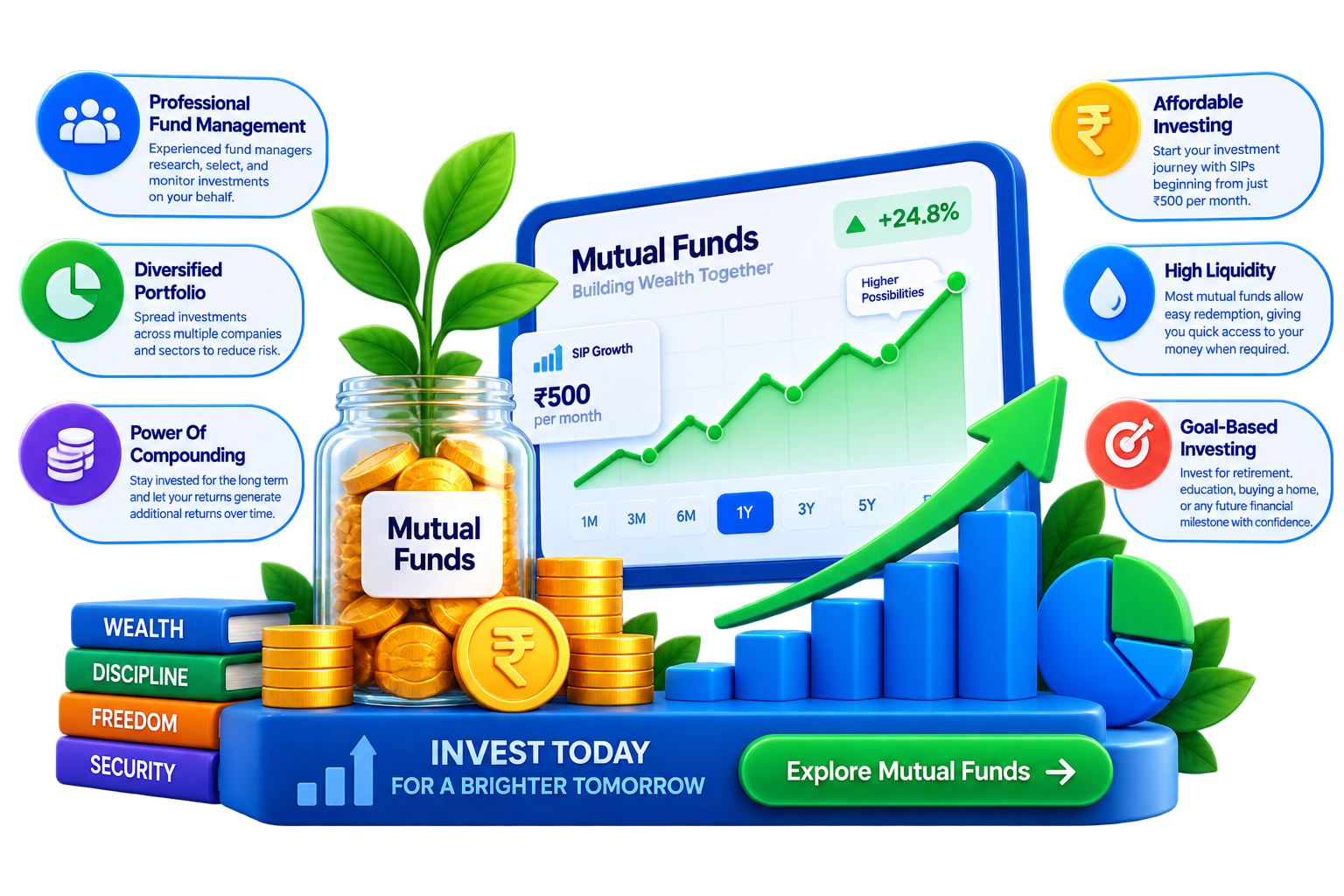 Benefits of Mutual Funds